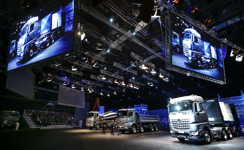 Daimler fabricará caminhões da Mercedes na China, dizem fontes