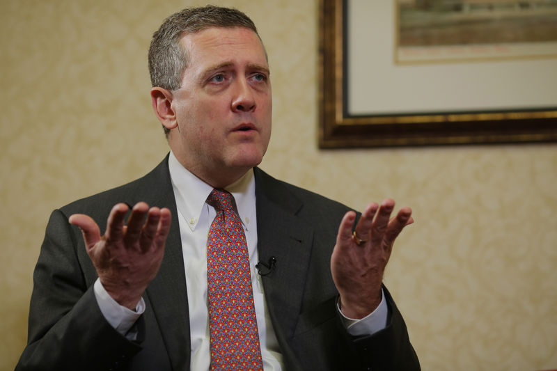 © Reuters. Presidente do Federal Reserve de St. Louis, James Bullard