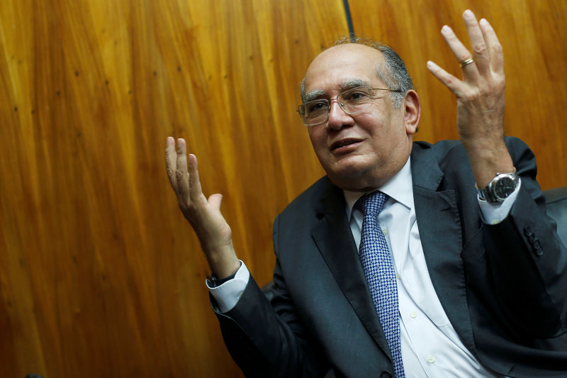 ENTREVISTA-Coaf no MJ seria &quot;projeto político&quot; e Bolsonaro faz freio de arrumação em órgãos, diz Gilmar Mendes