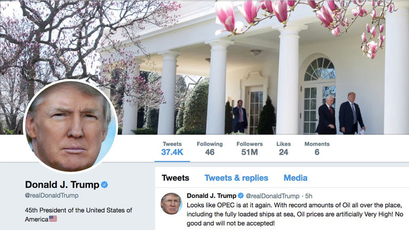 Trump challenges court ruling barring him from blocking Twitter users