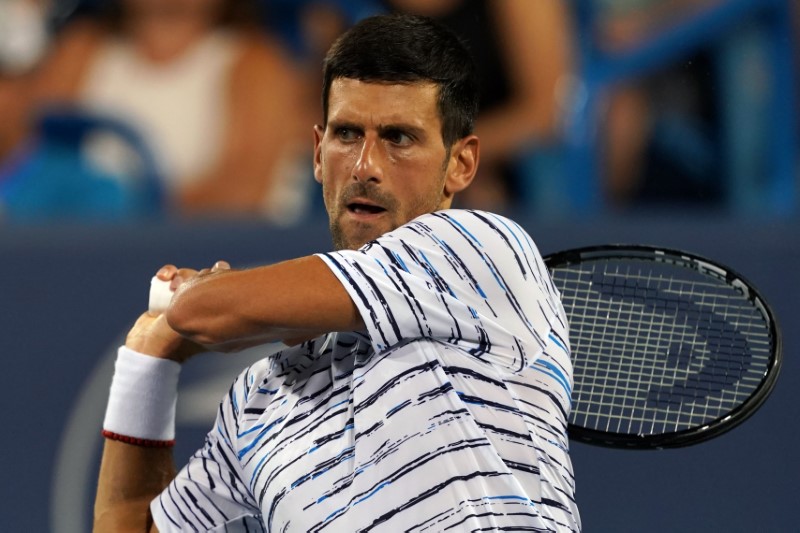 Djokovic unfazed by foot blisters ahead of U.S. Open