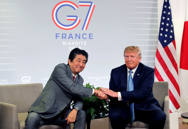 Trump, Abe say U.S. and Japan have agreed in principle on trade deal