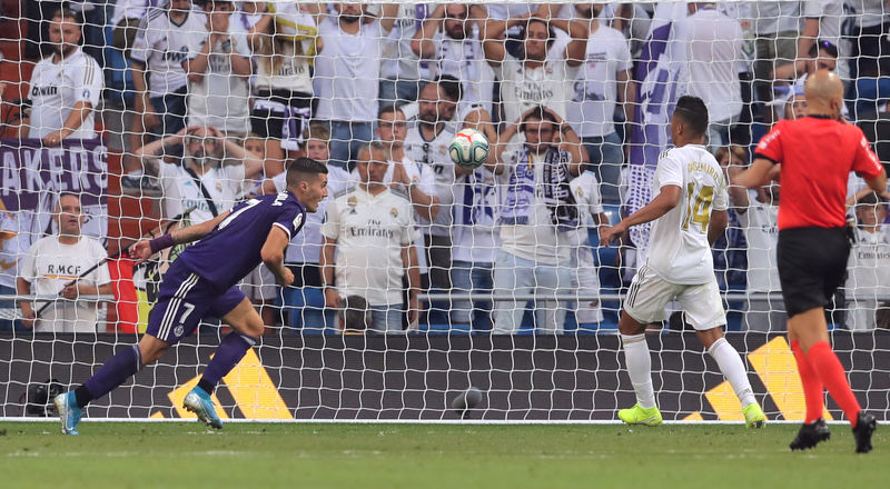 El Real Madrid no logra pasar de un frustrante empate con el Valladolid
