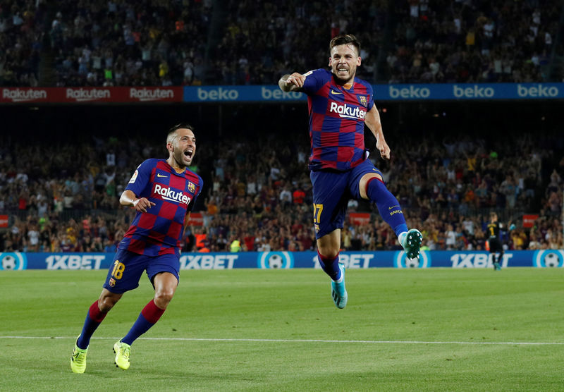 © Reuters. La Liga Santander - FC Barcelona v Real Betis