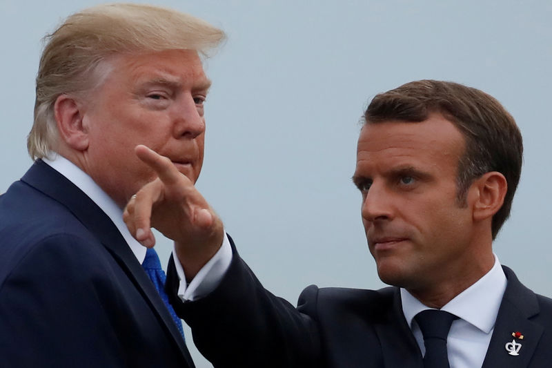 トランプ氏、Ｇ７閉幕時に仏大統領と共同会見＝米ホワイトハウス