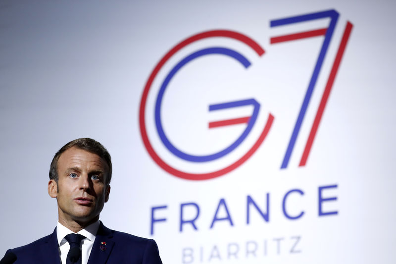 Las naciones del G7 están cerca de acuerdo para enfrentar incendios en selva amazónica: Macron