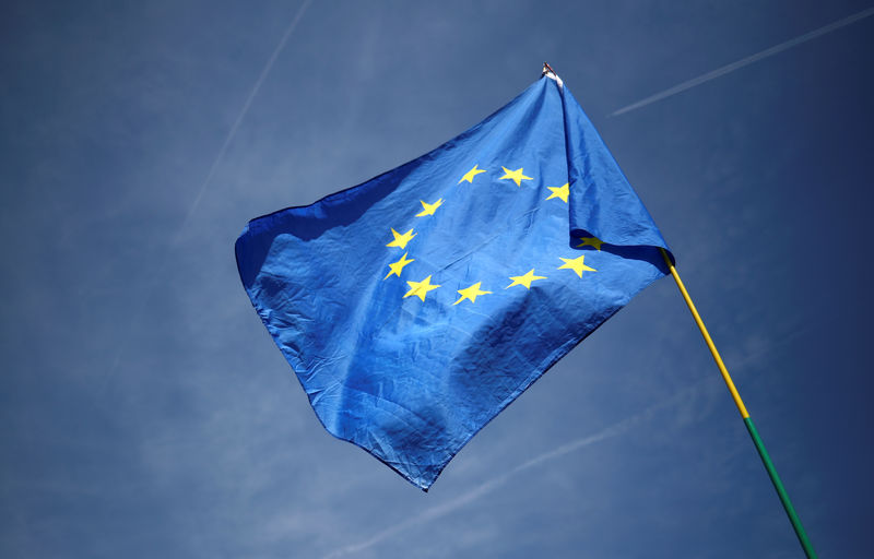 © Reuters. Bandeira da União Europeia