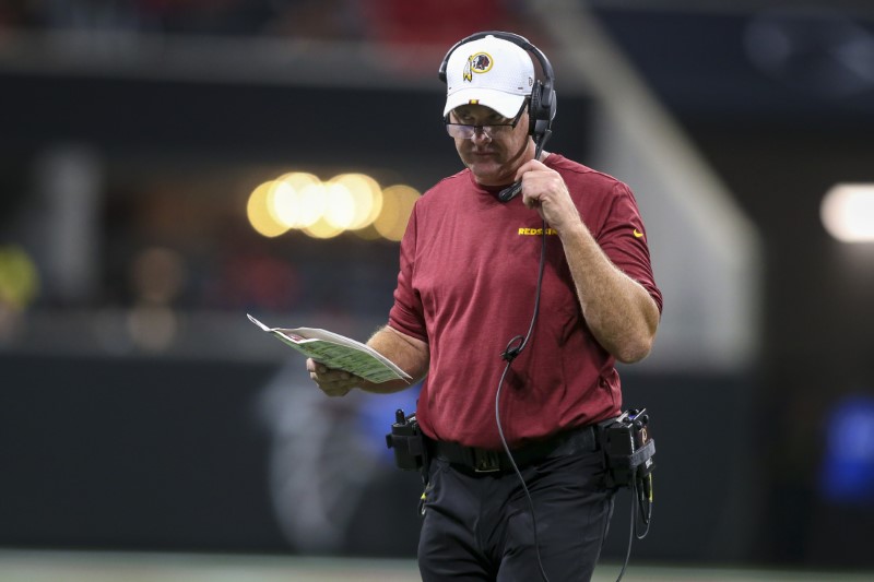 © Reuters. NFL: Preseason-Washington Redskins at Atlanta Falcons