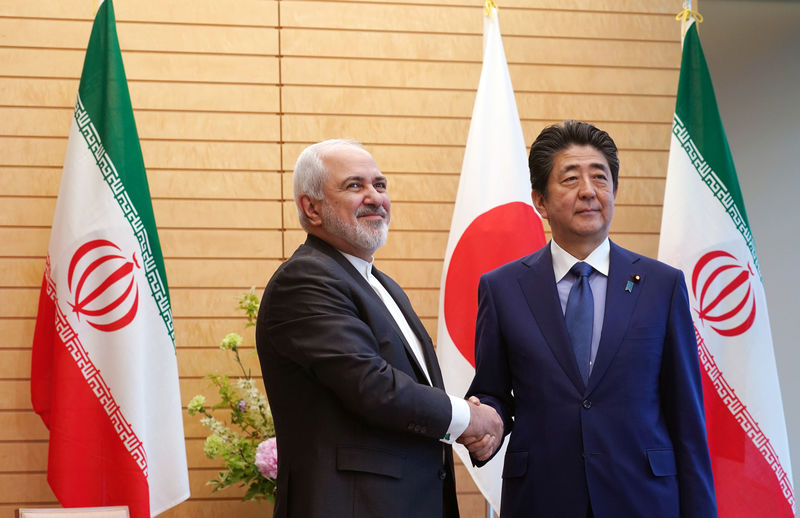 イラン外相、安倍首相と会談　「緊張の高まりを望んでいない」