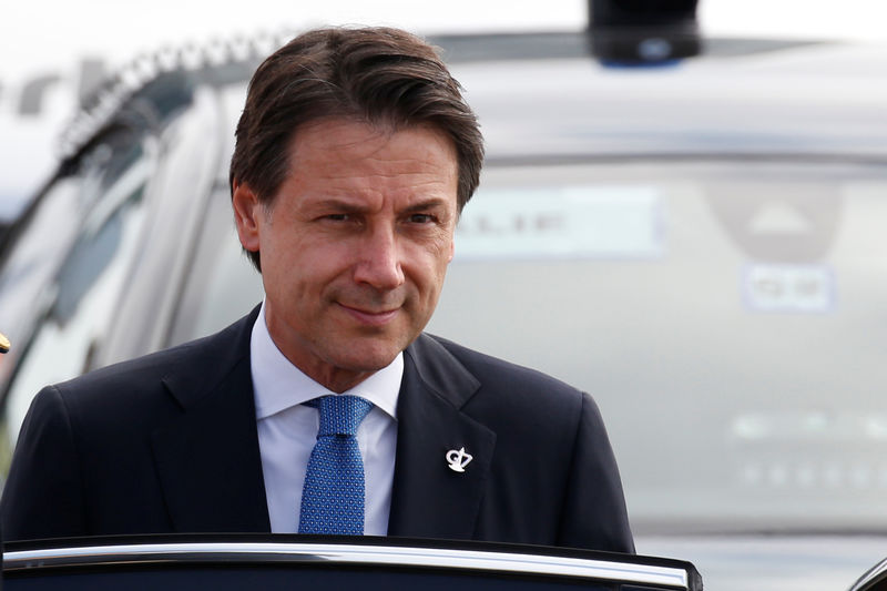 © Reuters. イタリア大統領、コンテ氏に組閣命じる