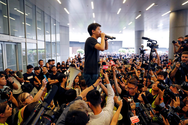 Hong Kong: Arrestation du militant pro-démocratie Joshua Wong