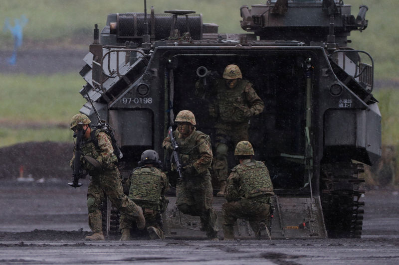 اليابان تسعى لزيادة الإنفاق العسكري للعام الثامن على التوالي