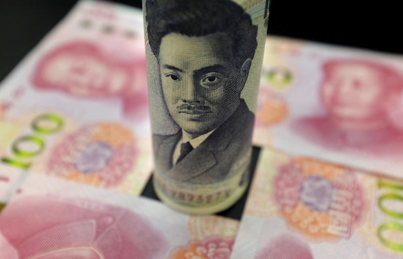 Yen rises, yuan pares losses as Sino-U.S. tariffs kick in