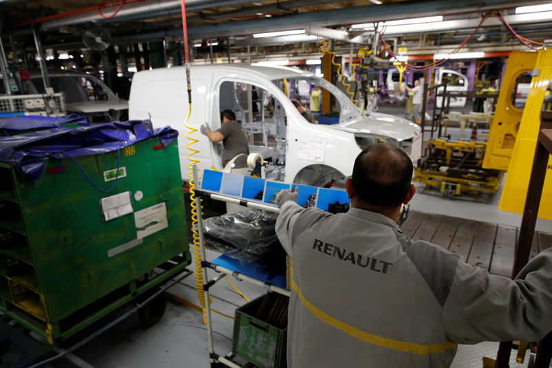 © Reuters. Fábrica da Renault, na França