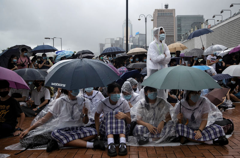 香港の学生、3日も授業ボイコットへ　抗議集会を予定