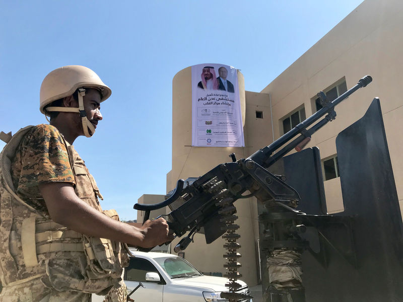 © Reuters. السعودية تنشر قوات إضافية في جنوب اليمن مع تصاعد التوتر