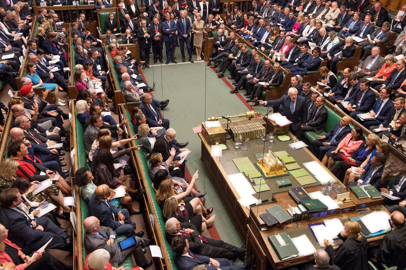 © Reuters. برلمان بريطانيا يقر تشريعا يمنع خروج البلاد من الاتحاد الأوروبي دون اتفاق