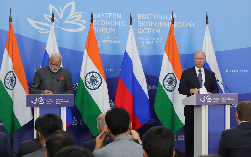 インド、対ロシア貿易を25年までに年間300億ドルに拡大へ