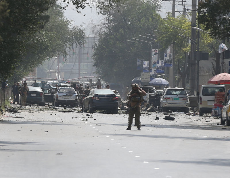© Reuters. شهود: دوي انفجار في العاصمة الأفغانية كابول