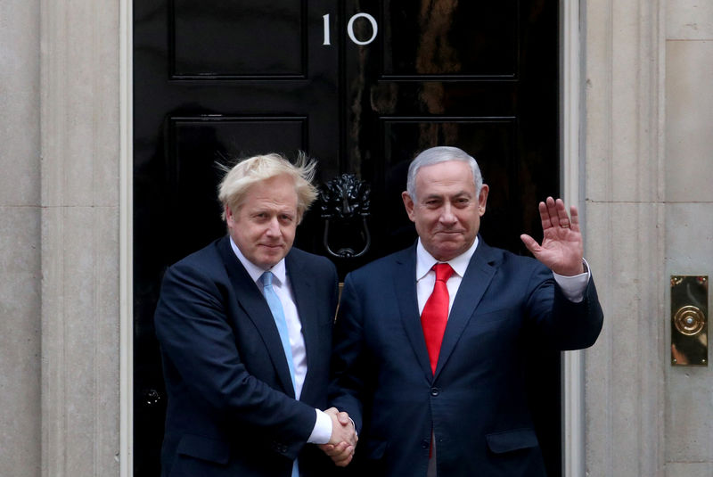 رئيسا وزراء بريطانيا وإسرائيل يتفقان على ضرورة منع إيران من امتلاك سلاح نووي