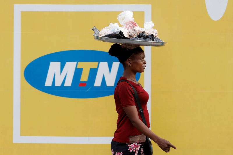 MTN Nigeria shares hit three-month high after partial reopening