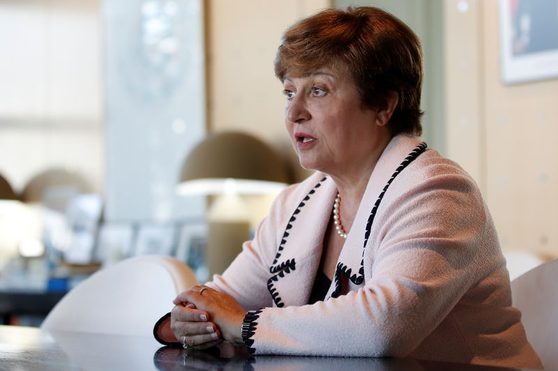 Georgieva closes in on top IMF job as no challengers seen: sources