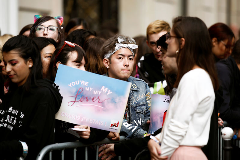 Taylor Swift Fans Descend On Paris For City Of Lover