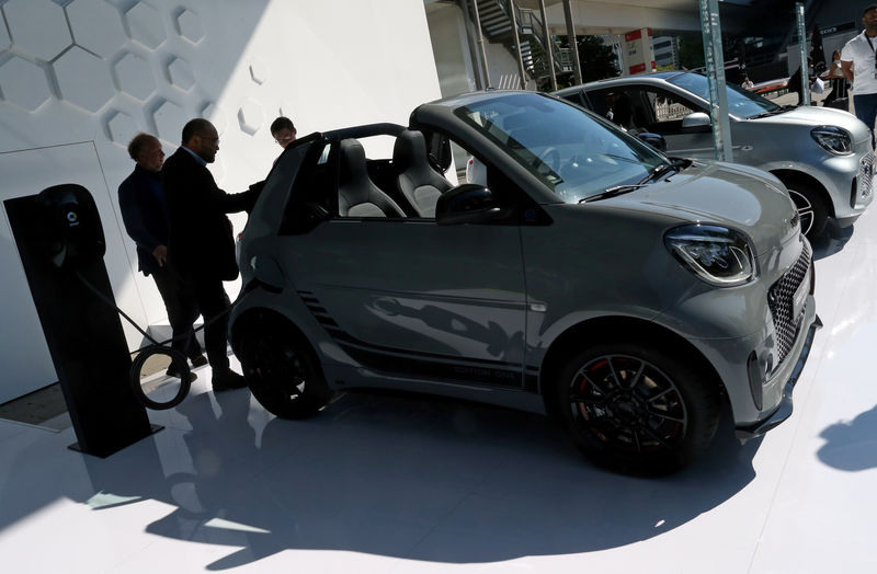 © Reuters. Frankfurt hosts the international Motor Show