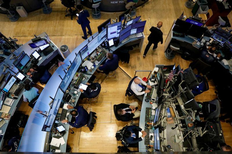 © Reuters. 米株上昇、貿易巡る楽観的な見方でハイテク・工業株が高い