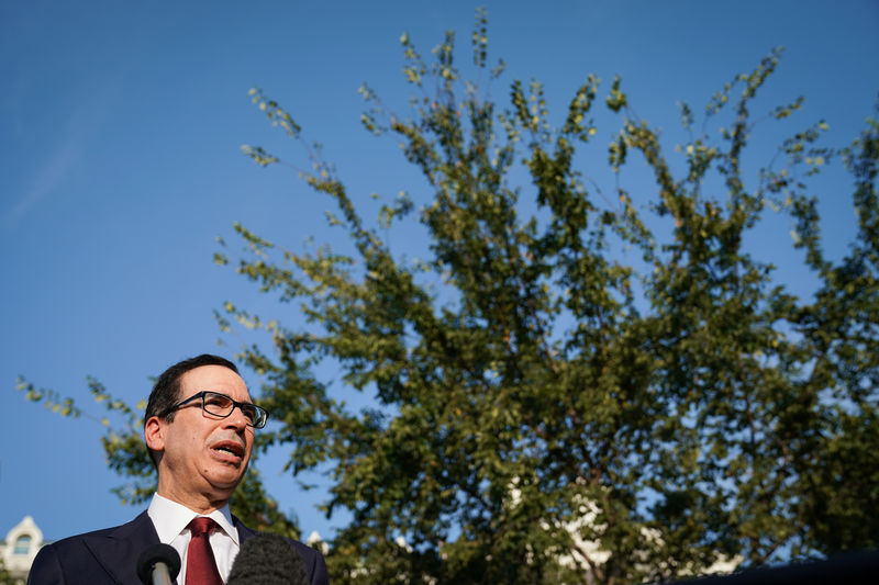 Mnuchin says U.S. still pursuing 'maximum pressure' against Iran