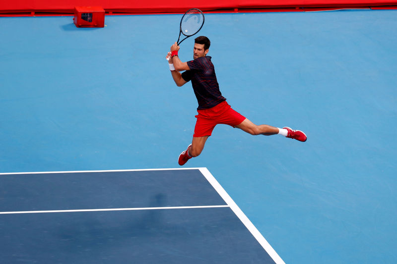 © Reuters. Tennis - Japan Open - Men's Singles finals