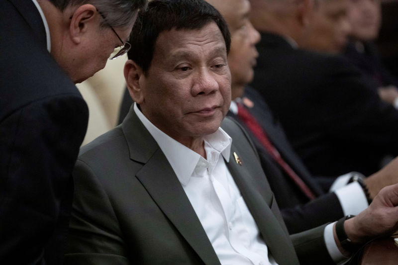 Philippine President Duterte says he has chronic neuromuscular disorder