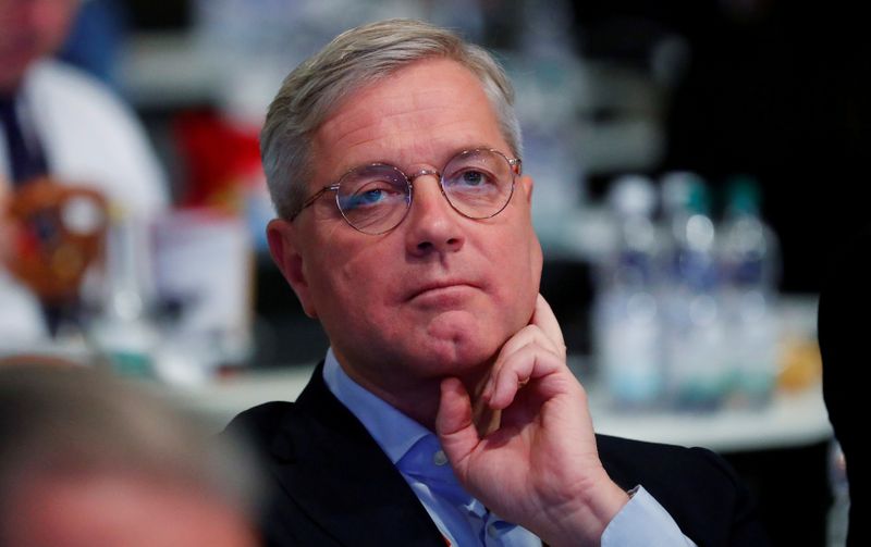 © Reuters. FILE PICTURE: German Christian Democratic Union (CDU) lawmaker Norbert Roettgen pictured at the CDU party congress in Leipzig, Nov. 23, 2019