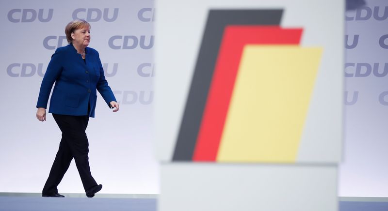 © Reuters. CDU party congress in Leipzig