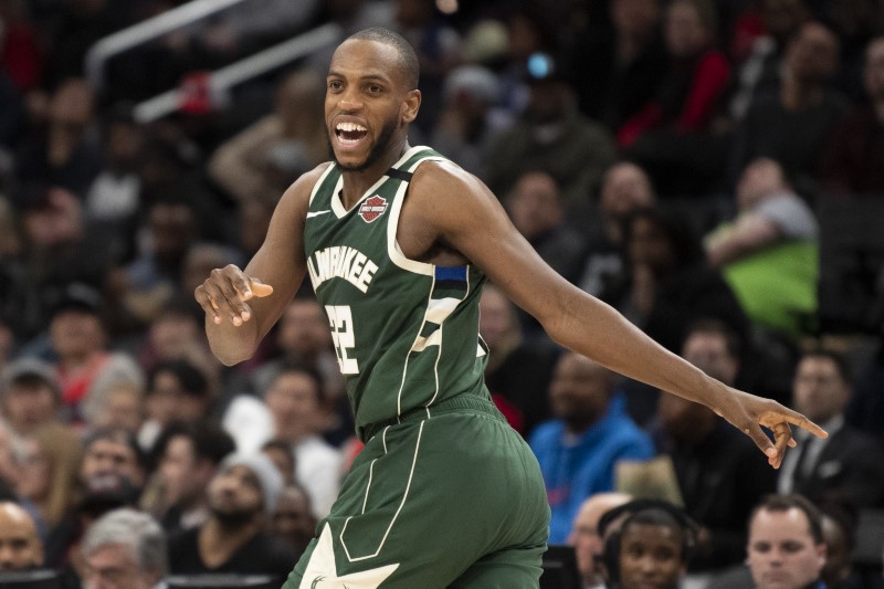 © Reuters. NBA: Milwaukee Bucks at Washington Wizards