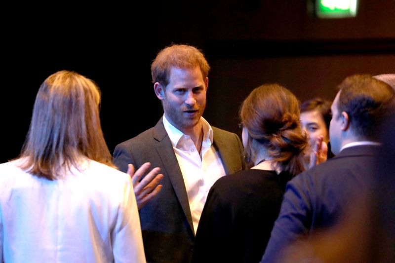 © Reuters. ヘンリー英王子が最後の公務、講演で「ハリーと呼んで」と依頼