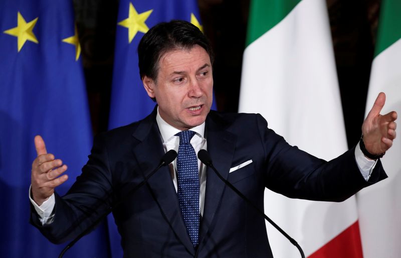 Italian PM Conte says EU should look at competition rules to build European champions