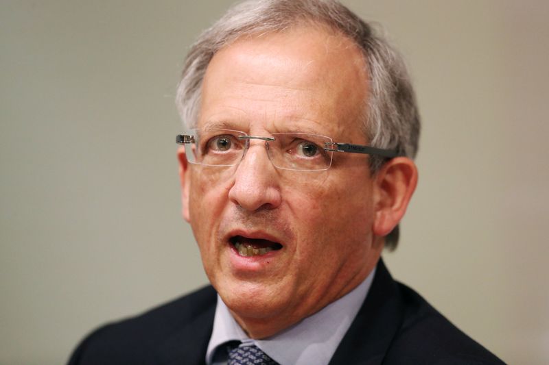 © Reuters. Vice-presidente do Banco da Inglaterra (BoE), Jon Cunliffe, durante evento na sede da instituição em Londres