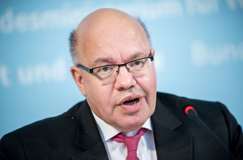 &copy; Reuters. Il ministro dell&apos;economia tedesco Peter Altmaier a Berlino