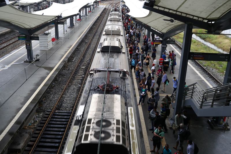 &copy; Reuters. Estação de trem do Maracanã, no Rio de Janeiro