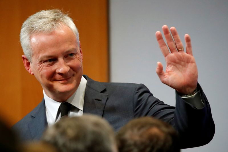 &copy; Reuters. LE MAIRE SALUE UN &quot;EXCELLENT ACCORD&quot; EUROPÉEN SUR LA RÉPONSE ÉCONOMIQUE AU CORONAVIRUS