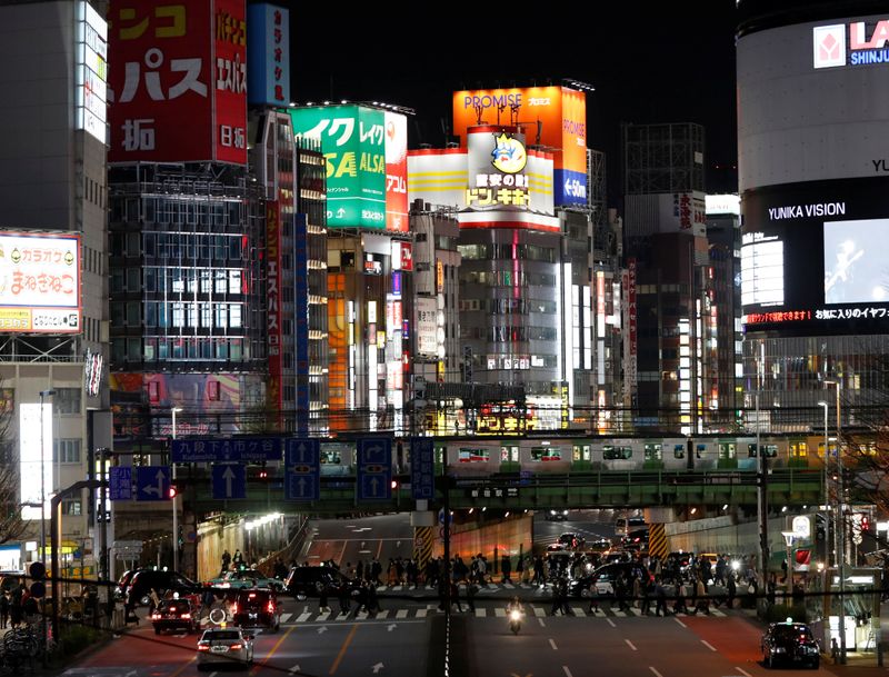 &copy; Reuters. 休業要請で国と東京都が一致、都は明日から実施