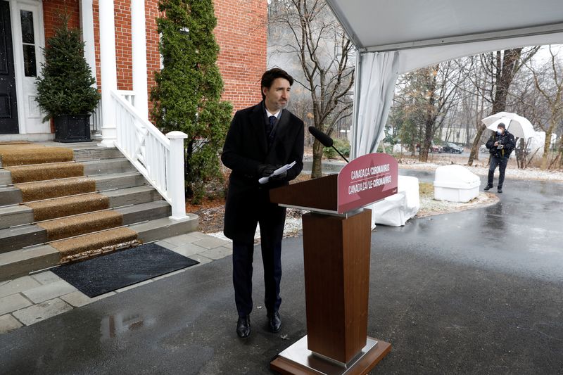 &copy; Reuters. The spread of the coronavirus disease (COVID-19) in Ottawa