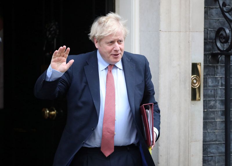 &copy; Reuters. بيان: رئيس الوزراء البريطاني يغادر المستشفى