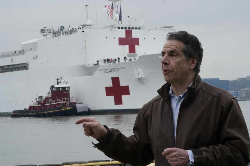 &copy; Reuters. Governador de Nova York, Andrew Cuomo, em Manhattan