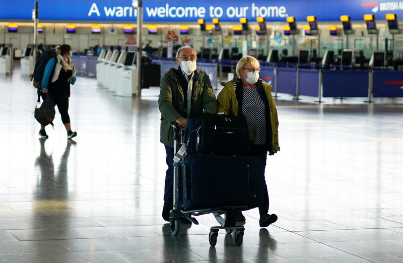 UK's Heathrow Airport sees passenger demand down by 90% in April