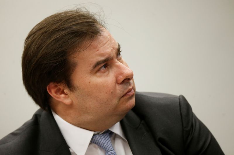 &copy; Reuters. Pesidente da Câmara dos Deputados, Rodrigo Maia