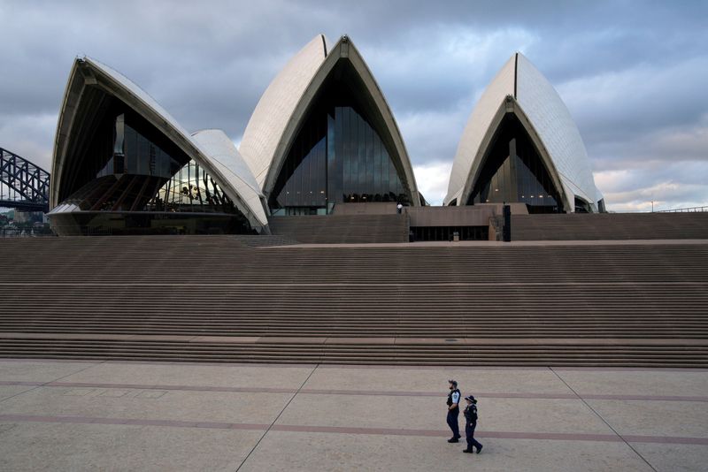 &copy; Reuters. FILE PHOTO: The spread of the coronavirus disease (COVID-19) in Sydney