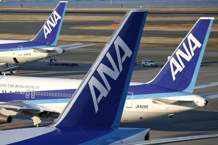 &copy; Reuters. ＡＮＡ、一時帰休2万人に拡大　間接部門・地上職・グループ会社9社も