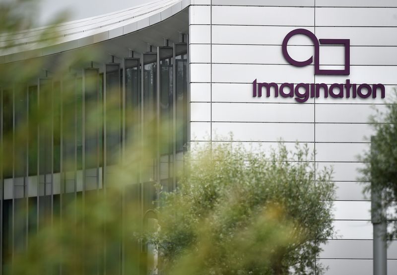 &copy; Reuters. The headquarters of technology company Imagination Technologies is seen on the outskirts of London